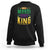 Mardi Gras King Sweatshirt Funny Men Carnival Costume Gift