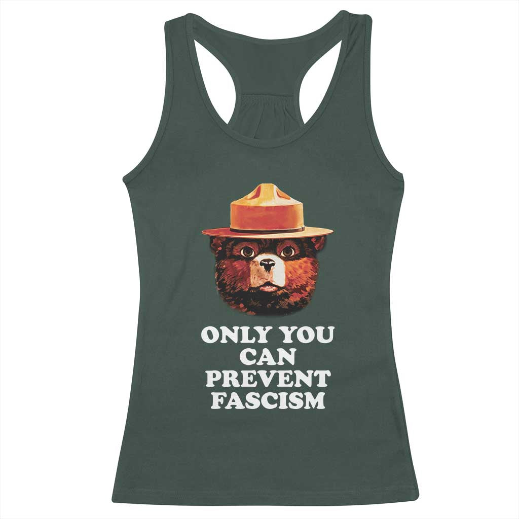 Protect Our National Parks Racerback Tank Top NPS Bear