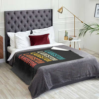 Langston Throw Blanket Oklahoma Retro Vintage City