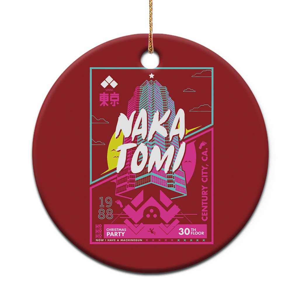 Nakatomi Plaza Christmas Ornament Party 1988 Christmas Jumper Xmas Funny 80's Die Movie Bruce - Wonder Print Shop