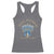 Happy Hanukkah Racerback Tank Top Jewish Menorah Coquette Bow