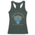 Happy Hanukkah Racerback Tank Top Jewish Menorah Coquette Bow