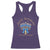 Happy Hanukkah Racerback Tank Top Jewish Menorah Coquette Bow