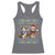 Cat Merry Christmas Happy Hanukkah Racerback Tank Top Jewish Christian Ugly Hanukkah