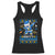 Happy Chrismukkah Merry Christmas Hanukkah Racerback Tank Top Dabbing Santa Ugly Chanukah Jewish