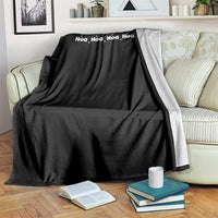 Hoa Hoa Hoa Throw Blanket Funny Book Lover - Wonder Print Shop