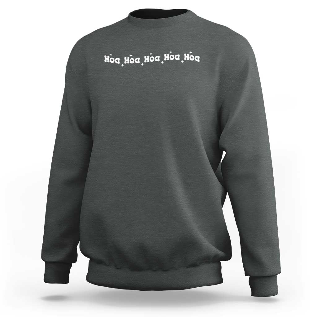 Hoa Hoa Hoa Sweatshirt Funny Book Lover - Wonder Print Shop