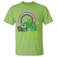 St Patricks Day Dabbing Video Game Controller T Shirt Irish Gamer Boys Dab Dance
