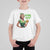 St. Patricks Day T Shirt For Kid Feeling Lucky Trendy Retro