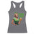 St. Patricks Day Racerback Tank Top Feeling Lucky Trendy Retro