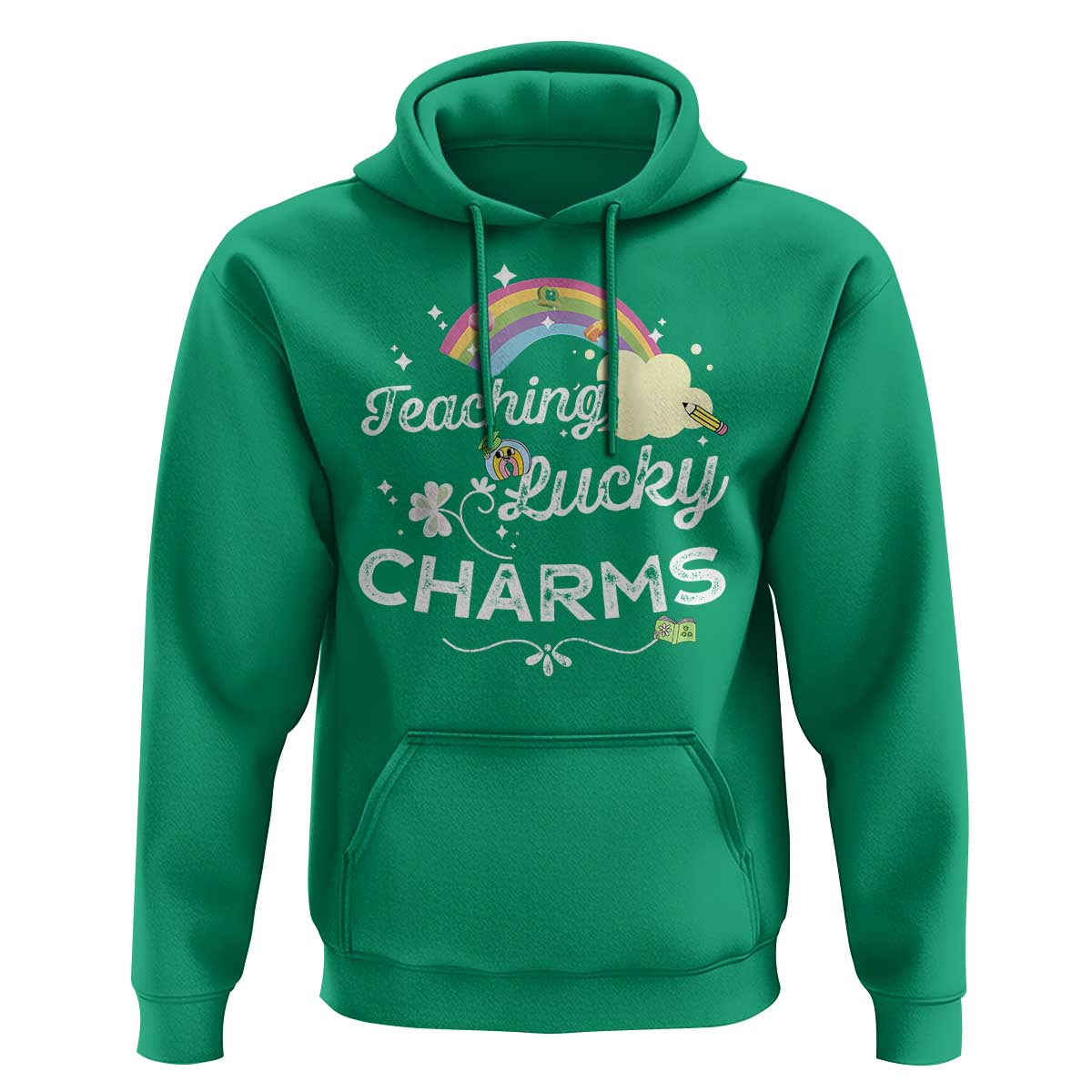 Girls St. Patricks Day Hoodie Little Miss Shenanigans