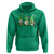 Nurse St Patricks Day Hoodie Lucky Shamrock Leopard Gnomes Irish Nurses