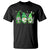 Nurse St Patricks Day T Shirt Lucky Shamrock Leopard Gnomes Irish Nurses