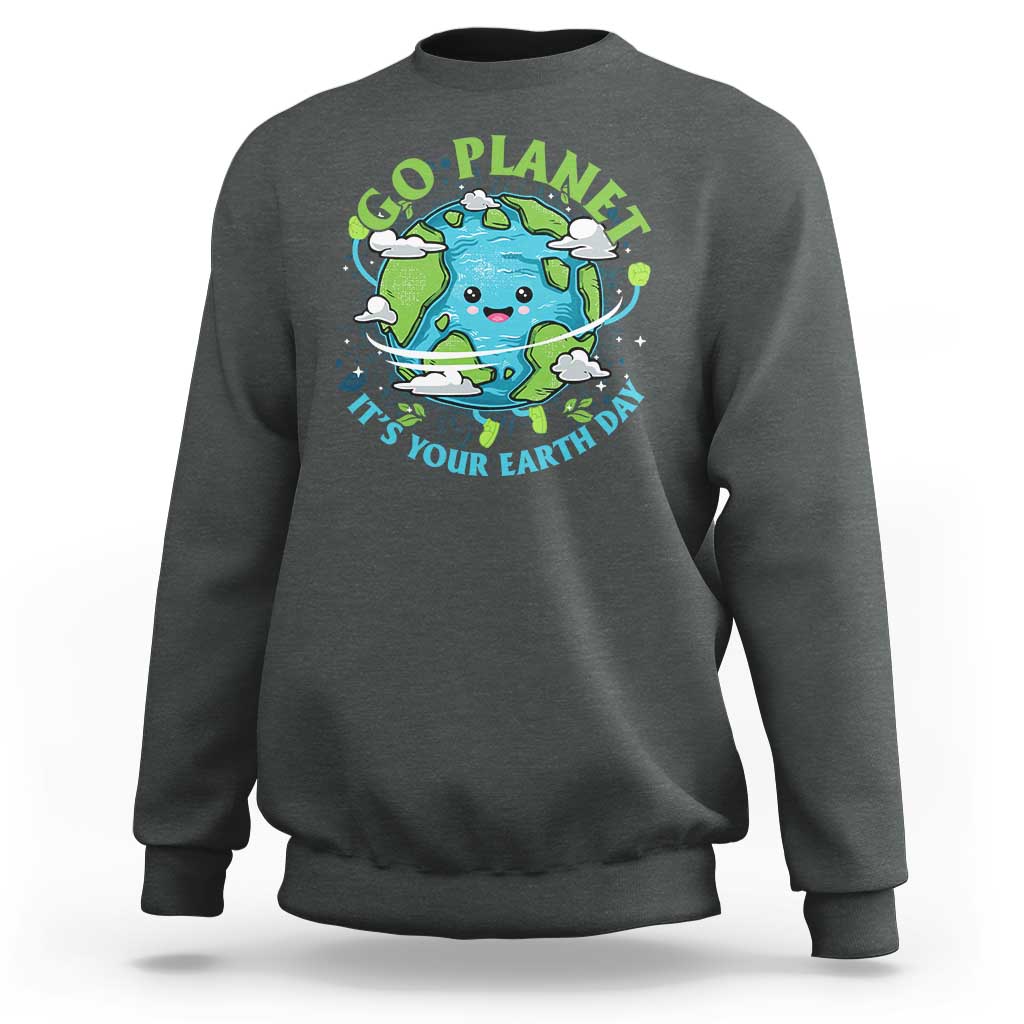Earth Day Sweatshirt Save the Planet 2025