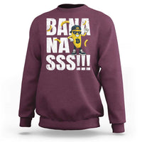 Banana Lovers Sweatshirt Funny Bananas Vintage Style
