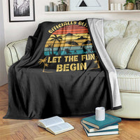 Retirement 2026 Throw Blanket Officially Retired Let The Fun Begin Retro