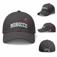 Morocco Moroccan Flag Vintage Pride Baseball Cap