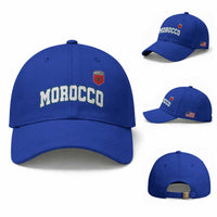 Morocco Moroccan Flag Vintage Pride Baseball Cap
