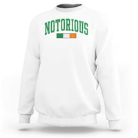 Vintage Irish Flag Notorious Sweatshirt Boxing Fans