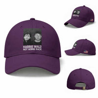 Harris Walz Baseball Cap Vintage We Are Not Going Back