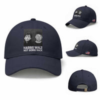 Harris Walz Baseball Cap Vintage We Are Not Going Back