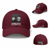 Harris Walz Baseball Cap Vintage We Are Not Going Back