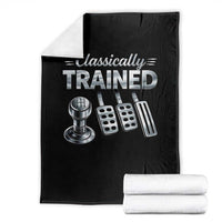 Classically Trained Throw Blanket Dimmer Manual Transmission Car Humor Pedals Driving