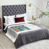 Dada Daddy Dad Bruh Throw Blanket Funny Fathers Day Bruh - Wonder Print Shop