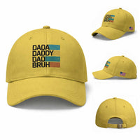 Dada Daddy Dad Bruh Baseball Cap Funny Fathers Day Bruh