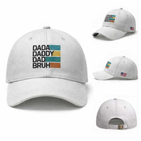 Dada Daddy Dad Bruh Baseball Cap Funny Fathers Day Bruh