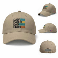 Dada Daddy Dad Bruh Baseball Cap Funny Fathers Day Bruh