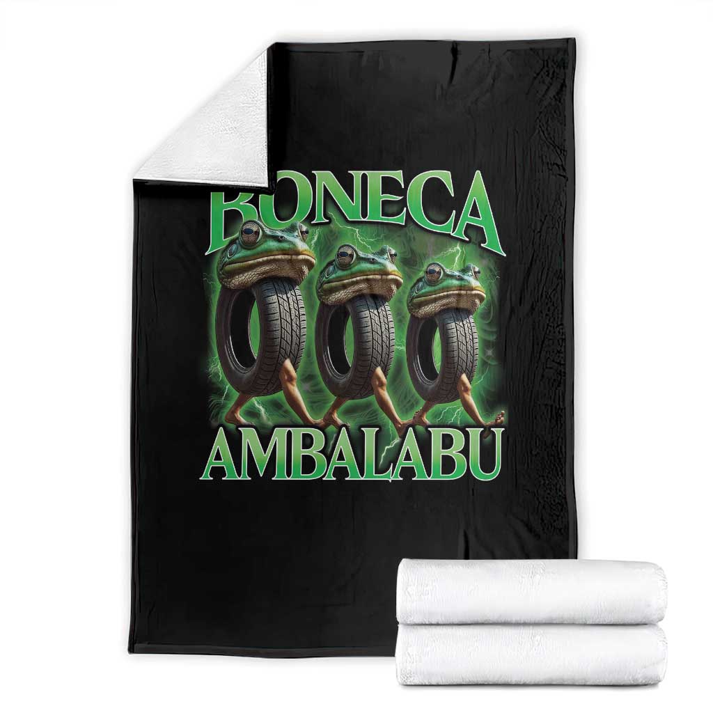 Boneca Ambalabu Frog Throw Blanket Funny Internet Brainrot Memes Gen Alpha - Wonder Print Shop