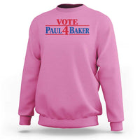 Paul Baker Support Sweatshirt Retro Patriotic