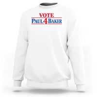 Paul Baker Support Sweatshirt Retro Patriotic