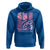 Breast Cancer Awareness Hoodie I Wear Pink For My Mom Boho Floral Pink Ribbon