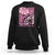 Breast Cancer Awareness Sweatshirt I Wear Pink For My Mom Boho Floral Pink Ribbon - Wonder Print Shop