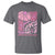 Breast Cancer Awareness T Shirt I Wear Pink For My Mom Boho Floral Pink Ribbon - Wonder Print Shop