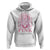 Breast Cancer Awareness Month Hoodie Boho Floral Vintage Floral Pink Ribbon