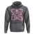 Breast Cancer Awareness Month Hoodie In October We Wear Pink Coquette Bow Boho Floral Gift For Mom