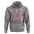 Breast Cancer Awareness Month Hoodie In October We Wear Pink Coquette Bow Boho Floral Gift For Mom