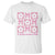 Breast Cancer Awareness Month T Shirt In October We Wear Pink Coquette Bow Boho Floral Gift For Mom - Wonder Print Shop