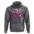 Tackle Football Breast Cancer Awareness Hoodie Pink Ribbon Boys Kid