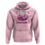 Tackle Football Breast Cancer Awareness Hoodie Pink Ribbon Boys Kid