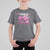 Tackle Football Breast Cancer Awareness T Shirt For Kid Pink Ribbon Boys Kid - Wonder Print Shop