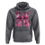 Football Pink Out Breast Cancer Awareness Hoodie Coquette Football