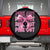 Football Pink Out Breast Cancer Awareness Spare Tire Cover Coquette Football