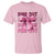 Football Pink Out Breast Cancer Awareness T Shirt Coquette Football - Wonder Print Shop