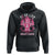 Tackle Football Breast Cancer Awareness Hoodie Pink Out Ribbon