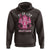 Tackle Football Breast Cancer Awareness Hoodie Pink Out Ribbon