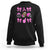 Football Breast Cancer Awareness Sweatshirt Football Coquette Bow Pink Ribbon Game Day - Wonder Print Shop